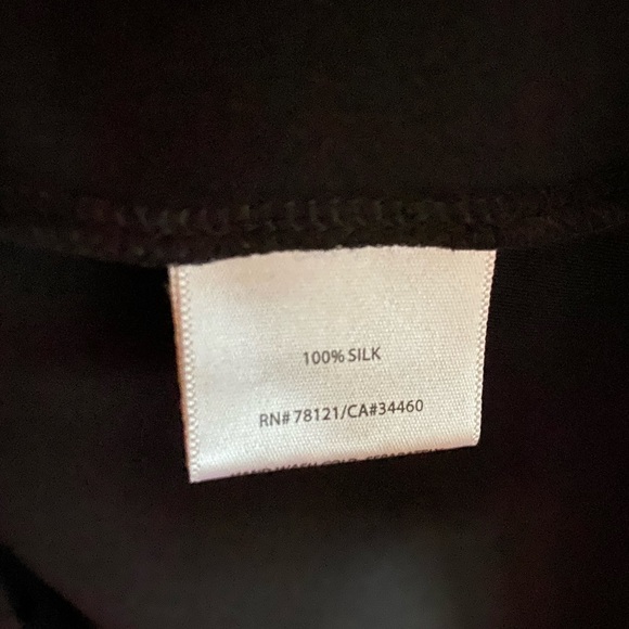 Sz Large 100% Silk Eileen Fisher Tunic - Picture 9 of 9